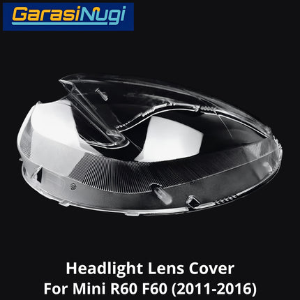 Mika Headlight For MINI R60 F60 Lens Kaca Cover Lampu Depan 2011-2016
