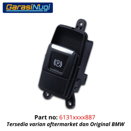 Parking Switch BMW F48 F39 Tombol Rem Tangan Saklar Parkir Electronic X1 X2 2014 - 2023