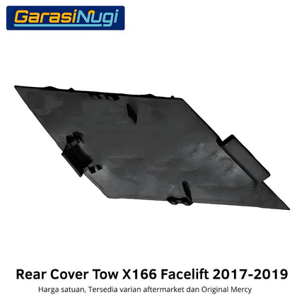 Cover Towing Mercedes X166 Rear Tow Penutup Lubang Derek Bemper Belakang GL 2012 - 2019