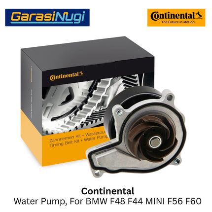 CONTINENTAL Water Pump BMW F48 F45 F39 Mini F56 Mesin B48 B38 11518678905 Original X1 X2