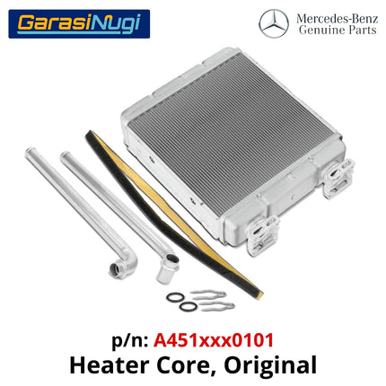 Radiator Heater Core Smart Fortwo Gen 2 Kisi Pemanas AC Kabin Original 2007 - 2015