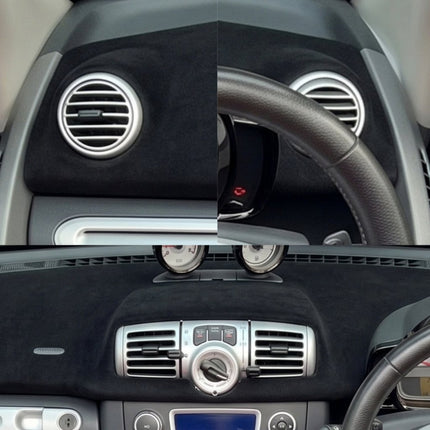Kisi AC Assembly Smart Fortwo Gen 2 Dashboard Depan Front Air Vent Original W451 2007 - 2015