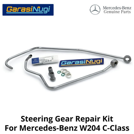 Steering Gear Repair Kit Mercedes W204 W207 Seal Pipa Jalur Oli Power Steering Original C200 E250