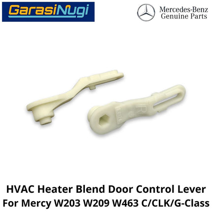 HVAC Heater Blend Mercy W203 W209 W463 Door Control Lever Tuas Kontrol Pintu Pencampur Pemanas C200 CLK