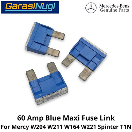 60A Fuse Link Mercy W204 W211 W164 W221 Penghubung Sekring 60 Ampere 000000004217 Mercedes C200 E200 ML