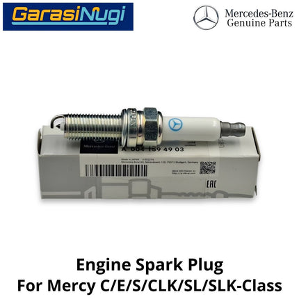 Engine Spark Plug Mercy W204 W211 W221 R171 Busi Mesin Original 0041594903 Mercedes C200 E200 SLK