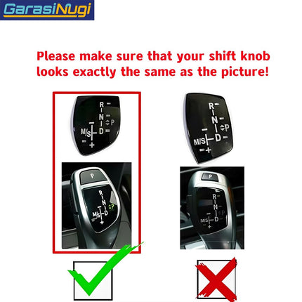 Gear Lever Cover For BMW F10 F30 F32 F20 Stiker Penutup Panel Knob Tuas Gigi 316 320 520 528 X3 X5