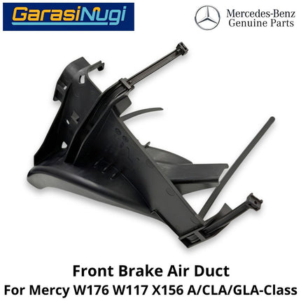 Front Brake Mercy W176 W117 X156 Air Duct Cover Tutup Penghalang Udara Rem Depan Mercedes A200 CLA GLA