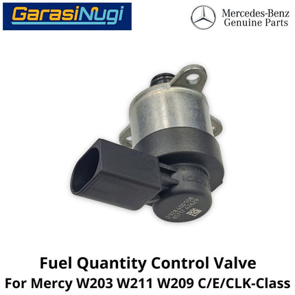 Fuel Pressure Mercy W203 W211 W209 Regulator Valve Control Katup Kontrol Kuantitas Tekanan Bahan Bakar Mercedes C200 E200 CLK