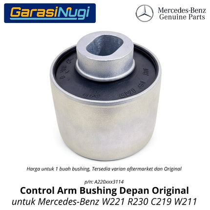 Control Arm Bushing Mercedes W220 R230 C219 Kontrol Pegas Front Axle Original Mercy S320 SL350