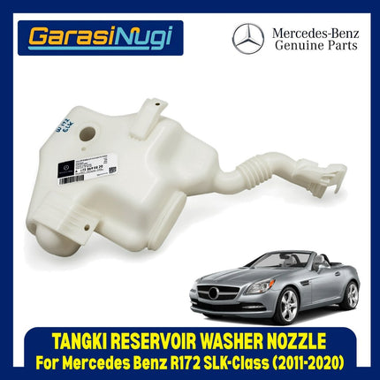 Reservoir Tank Mercedes R172 Tangki Cairan Pembersih Kaca Depan Original Tanpa Tutup SLK200 SLK250