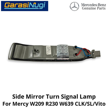Side Mirror Mercy W209 R230 W639 Turn Signal Lamp Assy Lampu Sein Spion Depan Samping Mercedes CLK SL Vito