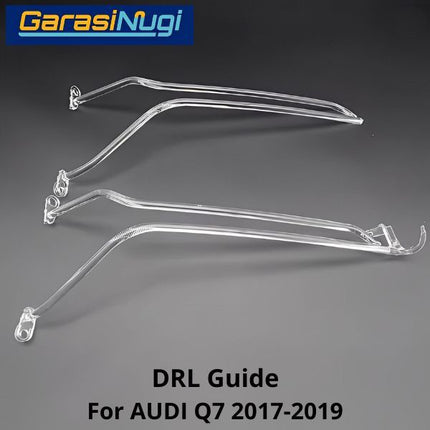DRL Guide AUDI Q7 Tube Angel Eyes LED Lampu Senja 2017-2019