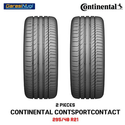 Continental Tire 295/40Z R21 111Y Contisport Contact Ban Depan Belakang