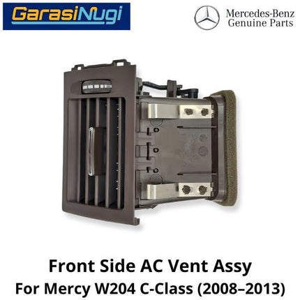 Front AC Mercedes W204 Vent Grille Cover Kisi Grill Pendingin Depan Assembly C200 08-13
