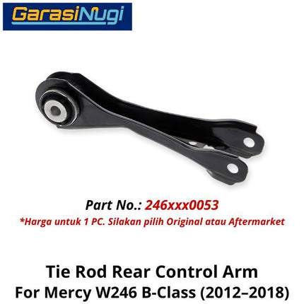 Tie Rod Mercy W246 Rear Control Arm Peredam Getaran Roda Belakang Wheel B180