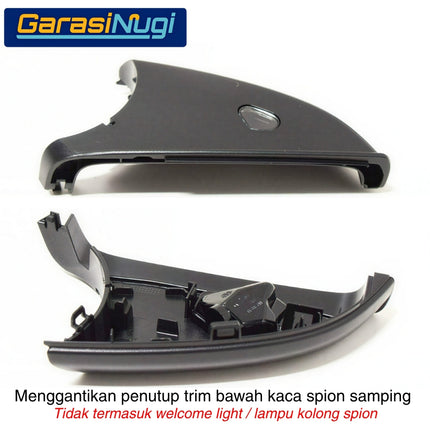 Mercedes W176 W246 W117 Penutup Trim Bawah Kaca Spion Mirror Covering Panel A180 B180