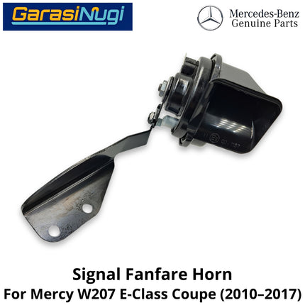 Electric Horn Signal Mercy W207 Fanfare High and Low Note Terompet Klakson Mercedes E250 E350