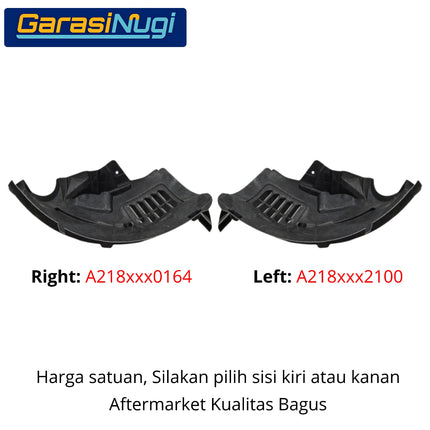 Mercedes W218 Cover Front Fender Liner Penutup Lengkungan Roda Depan CLS