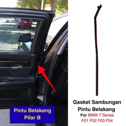 Door Seal For BMW F01 F02 F03 Gasket Karet Pintu Belakang Protection Seal 750