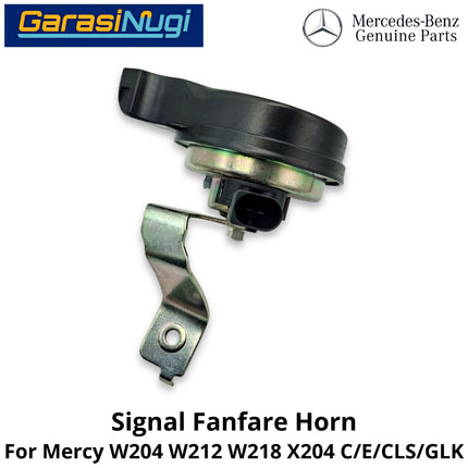 Electric Horn Signal Mercy W204 W212 W218 X204 Fanfare High and Low Note Terompet Klakson Mercedes C200 E200 CLS GLK
