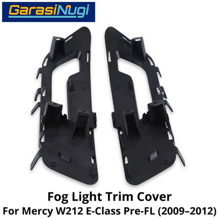 Fog Trim Mercy W212 Pre-FL Bumper Cover Lampu Kabut Avantgarde Standard Mercedes E200