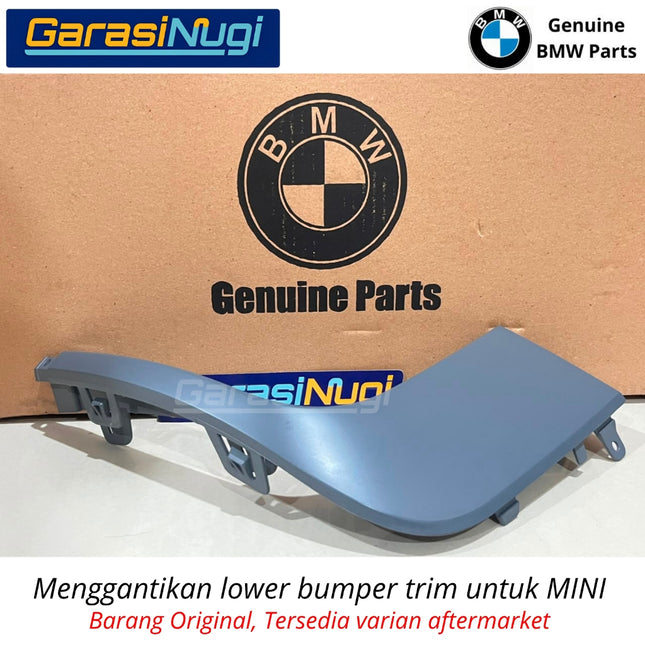 Bumper Trim For MINI F56 F55 F57 LCI List Bemper Depan Bagian Bawah JCW 2020-2024