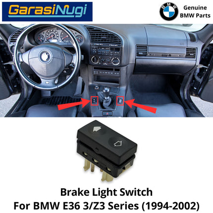 Brake Light For BMW E36 Switch Saklar Lampu Rem 320 Z3 1994-2002