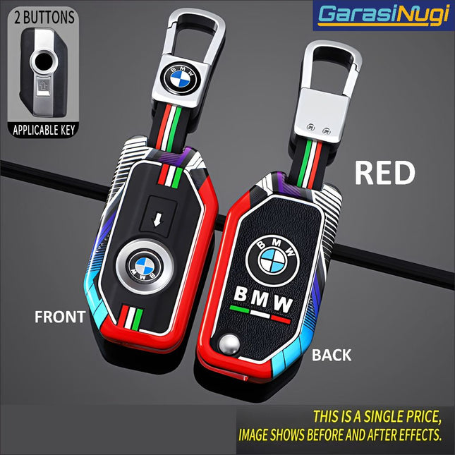 Key Case For BMW Motorcycle R1200GS R1250GS F850GS F900XR Sarung Kunci Motor Metal Short Keychain