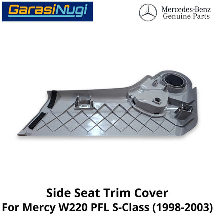 Front Side Seat Mercy W220 Pre-Facelift Cover Trim Penutup Kursi Samping Depan Mercedes-Benz S280 S350