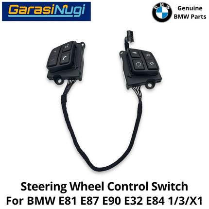 Steering Wheel For BMW E81 E90 E92 E84 Multifunction Control Switch Sakelar Kontrol Stir Roda Kemudi Assembly 116 320 X1