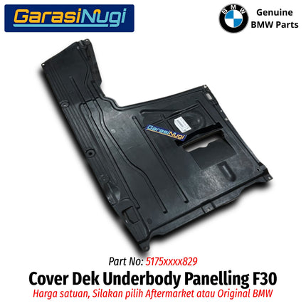 Cover Dek Bawah BMW F30 F20 F32 Underbody Panelling Transmisi Manual Original Part 320 328 2012–2018