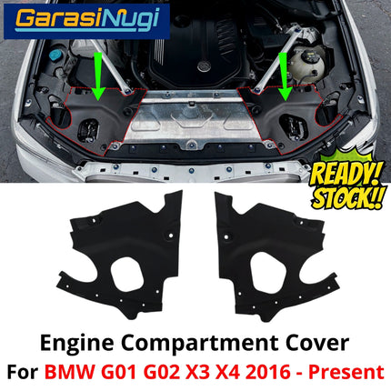 Penutup Kompartemen Mesin BMW G01 G02 Engine Compartment Cover Upper Front X3 X4