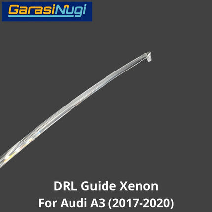 DRL Guide AUDI A3 Xenon Angel Eyebrow Light Lampu Senja (2017-2020)