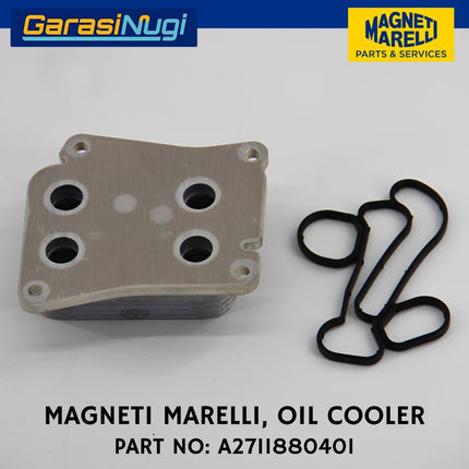 MARELLI Oil Cooler 2711880401 Mercedes M271 W203 W204 W211 W212 Kompressor C180 C200 E200