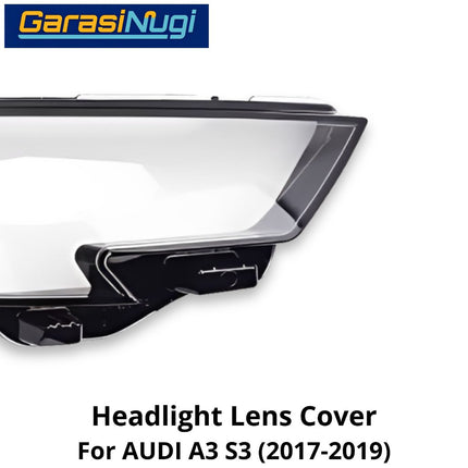 Mika Headlight AUDI A3 S3 (8V) Facelift Lens Kaca Cover Lampu Depan (2017-2019)