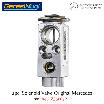 Solenoid Valve Smart Fortwo Gen 2 Katup Ekspansi AC 4518350072 Original W451 2007 - 2015