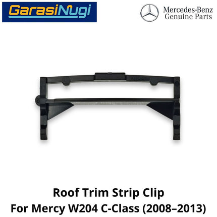Roof Trim Mercy W204 Strip Clip Klip Penahan Rel Tetesan Air Atap Belakang Mercedes C200