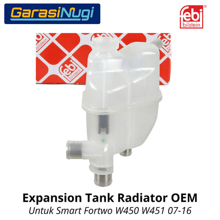 Expansion Tank Smart Fortwo W450 W451 Tangki Radiator Ekspansi Original Cairan Pendingin 2007 - 2016