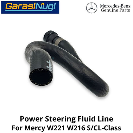 Power Steering Mercy W221 W216 Low-pressure Cooling Hose Selang Pendingin Engine M273 M278 Mercedes S300 CL