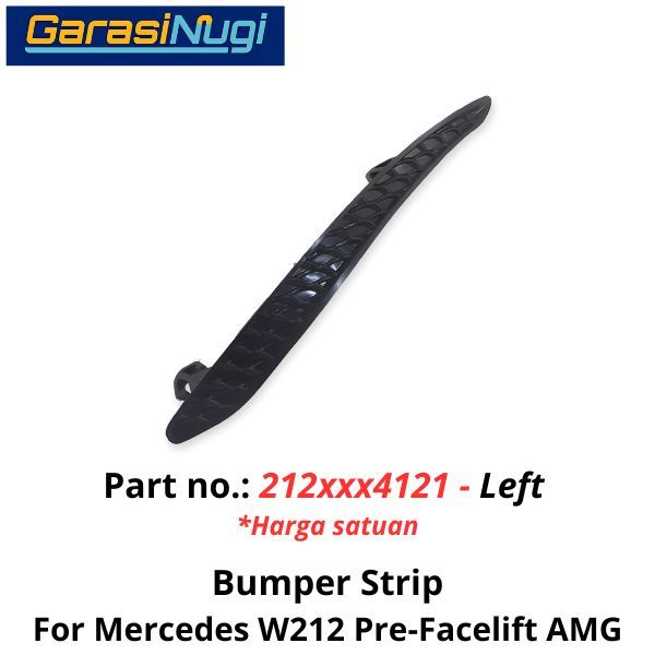 Rear Bumper Mercy W212 Pre-FL AMG Trim Cover Belakang Mercedes E200