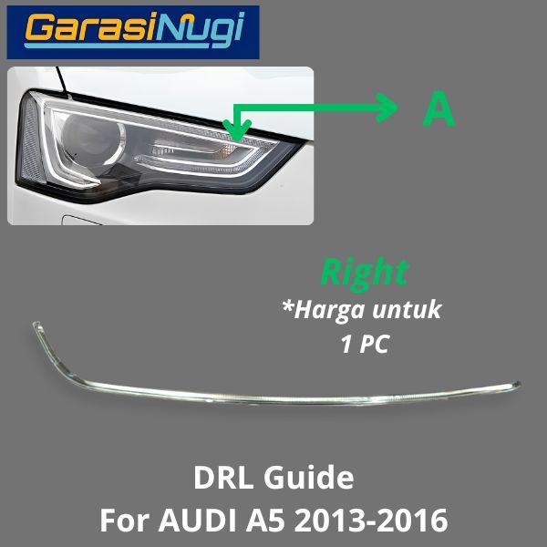 Sein DRL Guide AUDI A5 LED Eyebrow Light Lampu Alis 2013-2016