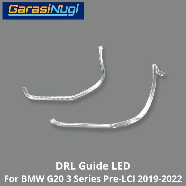 DRL Guide For BMW G20 P-LCI Tube Angel Eyes LED Lampu Senja 320 19-22