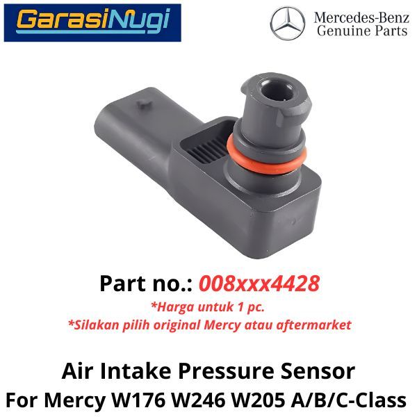 Intake Pressure Mercy W176 W246 W205 Sensor Tekanan Absolut Manifold A200 B180 C300