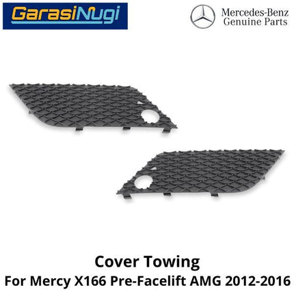 Towing Cover Mercy X166 Pre-Facelift AMG Bumper Front Penutup Lubang Derek Depan GL