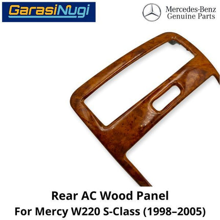 AC Vent Grille Mercy W220 Rear Frame Cover Trim Penutup Belakang S320