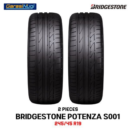 Bridgestone Potenza Tire S001 245/45 R19 102Y Ban Depan Belakang
