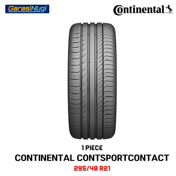 Continental Tire 295/40Z R21 111Y Contisport Contact Ban Depan Belakang