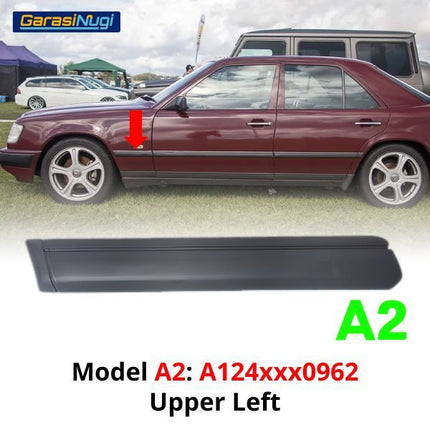 Fender Molding For Mercedes W124 Strip Pelindung Samping Bodi E230