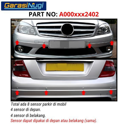 Mercedes W204 W211 W164 Sensor Parkir Reverse Parking Radar Mundur PDC